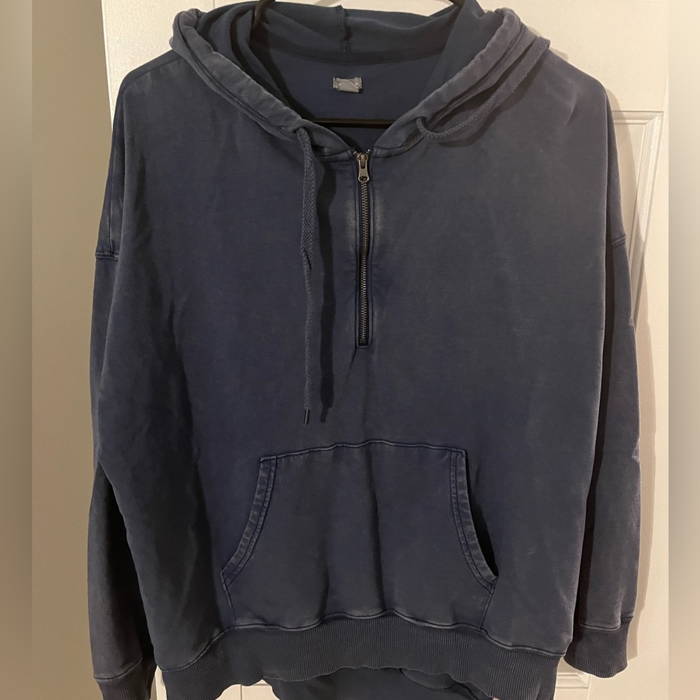 Aerie 1/4 zip hoodie, size S.